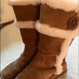 Michael Kors Shearling Lined Boot